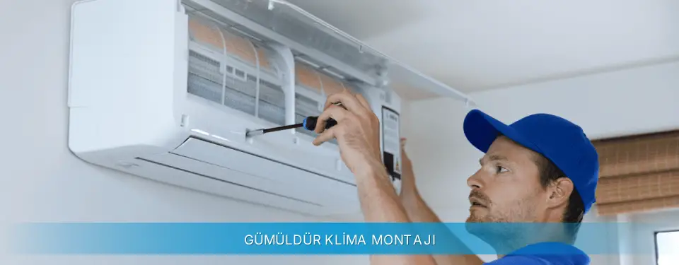 Gümüldür İlçemi Gree Klima Montajı
